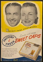 Load image into Gallery viewer, 1949 Rare Original NHL Hockey All-Star Game Program Toronto Maple Leafs Gardens