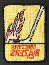 Load image into Gallery viewer, 1970's Vintage Vancouver Blazers WHA Jersey Patch Crest Pacific Coliseum Hockey