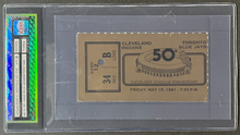 Load image into Gallery viewer, Len Barker Perfect Game Ticket Stub Cleveland Indians MLB Baseball iCert Vintage