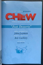 Load image into Gallery viewer, 2011 CHEW Graphic Novel Volumes 2 + 3 John Layman Rob Guillory Comic Book