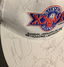 Load image into Gallery viewer, Super Bowl XXVI Attendees Multi Signed x13 Autographed Hat NFL Football JSA LOA