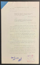 Load image into Gallery viewer, 1974-78 NHL Contract Toronto Maple Leafs Goalie Ed Johnston