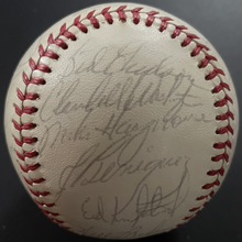 Load image into Gallery viewer, 1977 Texas Rangers Team Signed Autographed American League Baseball x25 Ellis