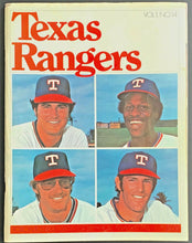 Load image into Gallery viewer, 1977 Texas Rangers MLB Baseball Program v Toronto Blue Jays Inaugural Season Vtg