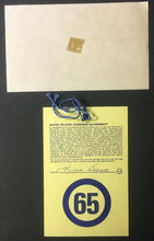 Load image into Gallery viewer, 1972 Mosport F1 Canada Grand Prix Racing Ticket + Parking Pass Jackie Stewart