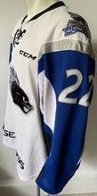 Load image into Gallery viewer, Saint John Sea Dogs Adam Bateman #22 Game Worn Used CCM Hockey Jersey QMJHL CHL
