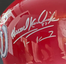 Load image into Gallery viewer, 2019 Washington Nationals Signed x15 Baseball Helmet Autographed Fanatics #14/19