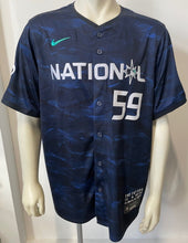 Load image into Gallery viewer, Rob Thomson Signed National League 2023 All-Star Patch Jersey Phillies Logo
