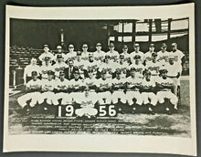 Load image into Gallery viewer, 1956 MLB Baseball Brooklyn Dodgers Team Photo Sandy Koufax Jackie Robinson Rare