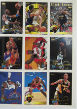 Load image into Gallery viewer, 1996 Alamodome NBA All Star Weekend Program - Commemorative NBA Card Sheets