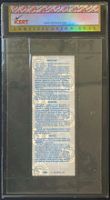 Load image into Gallery viewer, 1985 World Series Game 6 Ticket Stub Royals Stadium KC Authenticated iCert