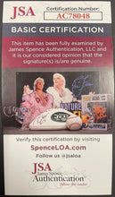 Load image into Gallery viewer, Reggie Jackson Autographed National League Rawlings Baseball Yankees UD + JSA