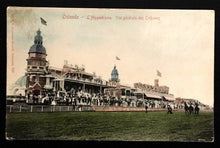 Load image into Gallery viewer, 1905 Hippodrome Wellington Race Track Ostend Belgium Vintage Postcard