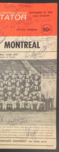 Load image into Gallery viewer, 1967 Hamilton Tiger-Cats Autographed Signed Program CFL Football VTG Grey Cup