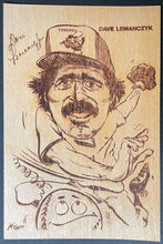 Load image into Gallery viewer, 1977 Dave Lemanczyk Toronto Blue Jays Inaugural Season Wood Baseball Card