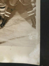 Load image into Gallery viewer, 1952 NHL Hockey Toronto Maple Leaf Gardens Press Photo Harry Lumley Ted Kennedy
