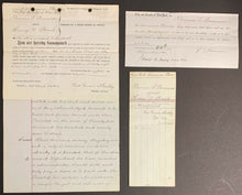 Load image into Gallery viewer, 1862 P.T. Barnum Signed 3 Page Legal Complaint Letter Vintage Old Antique + LOA