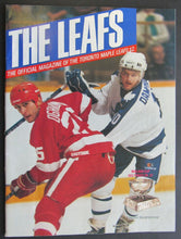 Load image into Gallery viewer, 1987 Maple Leaf Gardens NHL Program Toronto Maple Leafs v Edmonton Wayne Gretzky