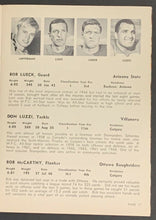 Load image into Gallery viewer, 1968 Calgary Stampeders CFL Football Media Guide Yearbook Stamp Album + Mailer
