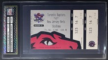 Load image into Gallery viewer, 1995 Toronto Raptors Inaugural First Game Ticket NBA Basketball iCert Authentic