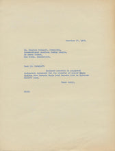 Load image into Gallery viewer, 1942 MAURICE PODOLOFF President AHL/NBA Signed Letter Hockey Basketball LOA