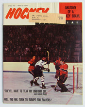 Load image into Gallery viewer, 1965 Hockey Pictorial Magazine - Ron Ellis & Charlie Hodge Front Cover NHL