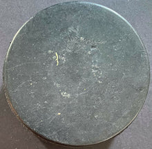Load image into Gallery viewer, Hartford Whalers WHA Biltrite Blank Back Game Used Hockey Puck c1972-1978
