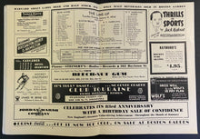 Load image into Gallery viewer, 1934 NHL Hockey Rare Vintage Program Boston Bruins v New York Americans Shore