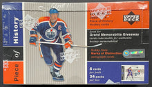 Load image into Gallery viewer, 2002-03 Upper Deck Piece Of History Hockey Cards Factory Sealed Hobby Box NHL