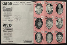 Load image into Gallery viewer, 1994 NHL Old Timers Program Signed x14 Shack Richard ++ Autographed Vtg Hockey