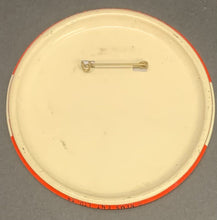 Load image into Gallery viewer, Vintage 1964 Beatles Large 4" Pinback Buttin "I'M AN OFFICIAL BEATLES FAN" Nems
