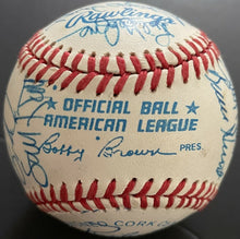 Load image into Gallery viewer, 1988 Boston Red Sox Team Signed American League Baseball x26 Autographs Boggs