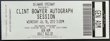 Load image into Gallery viewer, Clint Bowyer Autographed Signed 2008 Press Pass Racing Card NASCAR + Ticket