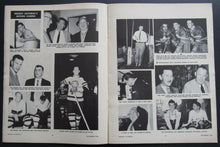 Load image into Gallery viewer, 1958 Hockey Pictorial Magazine Autographed By Eddie Litzenberger Blackhawks NHL