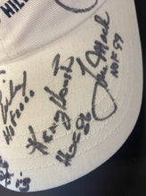 Load image into Gallery viewer, Ryder Cup Hat Autographed Signed NFL 8 Hall Of Famers Leroy Kelly Dave Wilcox ++