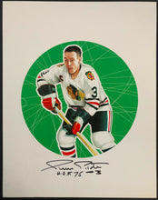 Load image into Gallery viewer, 2005 Canada Post Pierre Pilote Autographed Signed + Stamp NHL Hockey HOFer 75