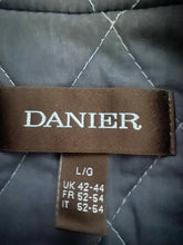 Load image into Gallery viewer, Deep Purple Mens Large Danier Leather Jacket Vintage Zippered Music Band