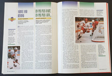 Load image into Gallery viewer, 1991 Labatt Canada Cup Hockey Program Signed Team Canada Player Rick Tocchet