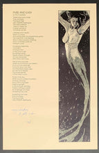 Load image into Gallery viewer, The Who Pete Townshend Vintage Print Poem Pure And Easy Vintage Music