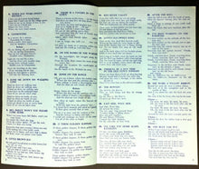 Load image into Gallery viewer, 1950's 1050 Chum Radio Music Sing Along Song Book Sunoco Vintage Rare Promo