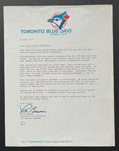 Load image into Gallery viewer, Toronto Blue Jays 1st Letter to Inaugural Season Ticket Holders MLB Baseball VTG