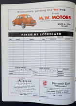 Load image into Gallery viewer, 1968 Gordie Howe 700th Goal Program Detroit Red Wings Pittsburgh Penguins NHL