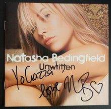 Load image into Gallery viewer, Natasha Bedingfield Autographed Unwritten CD Dust Jacket Signed Pop Music Top 40
