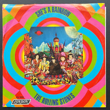 Load image into Gallery viewer, 1967 Rolling Stones 45RPM Record She's A Rainbow / 2000 Light Years From Home