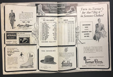 Load image into Gallery viewer, 1947 Chicago Stadium NHL Hockey Program Blackhawks vs New York Rangers Conacher