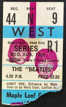 Load image into Gallery viewer, 1966 The Beatles Package Incl Concert Tour Program Ticket Chum Chart Set List