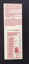Load image into Gallery viewer, 1992 Pittsburgh Pirates v Philadelphia Phillies Baseball MLB Ticket Stub Vintage