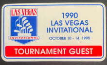 Load image into Gallery viewer, 1990 Las Vegas Invitational Golf Tournament Guest Badge Vintage
