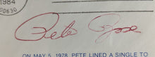 Load image into Gallery viewer, Pete Rose Autographed 3000 Hits Club First Day Cover Signed Baseball MLB PSA