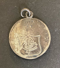 Load image into Gallery viewer, 1924 Vintage Toronto City Playgrounds Sterling Silver Medal Vtg